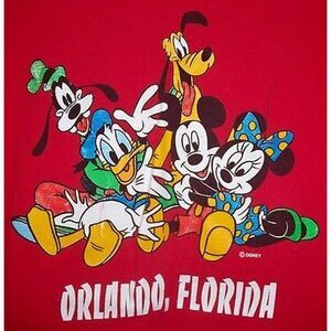Vintage Mickey Unlimited Mickey Mouse and Friends Orlando T Shirt